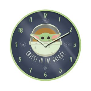 Star Wars Mandalorian Yoda the Child Wall clock