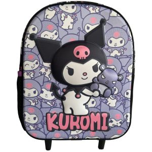 Hello Kitty Kuromi 3D trolley 32cm