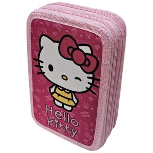 Hello Kitty My Style triple pencil case