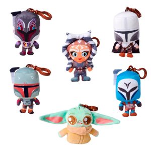 Star Wars Mandalorian assorted plush keychain 10cm