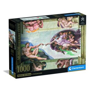 Museum Michelangelo The Creation of Man puzzle 1000pcs