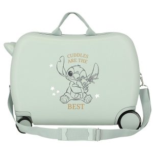 Disney Stitch Cuddles Are the Best ABS suitcase 50cm