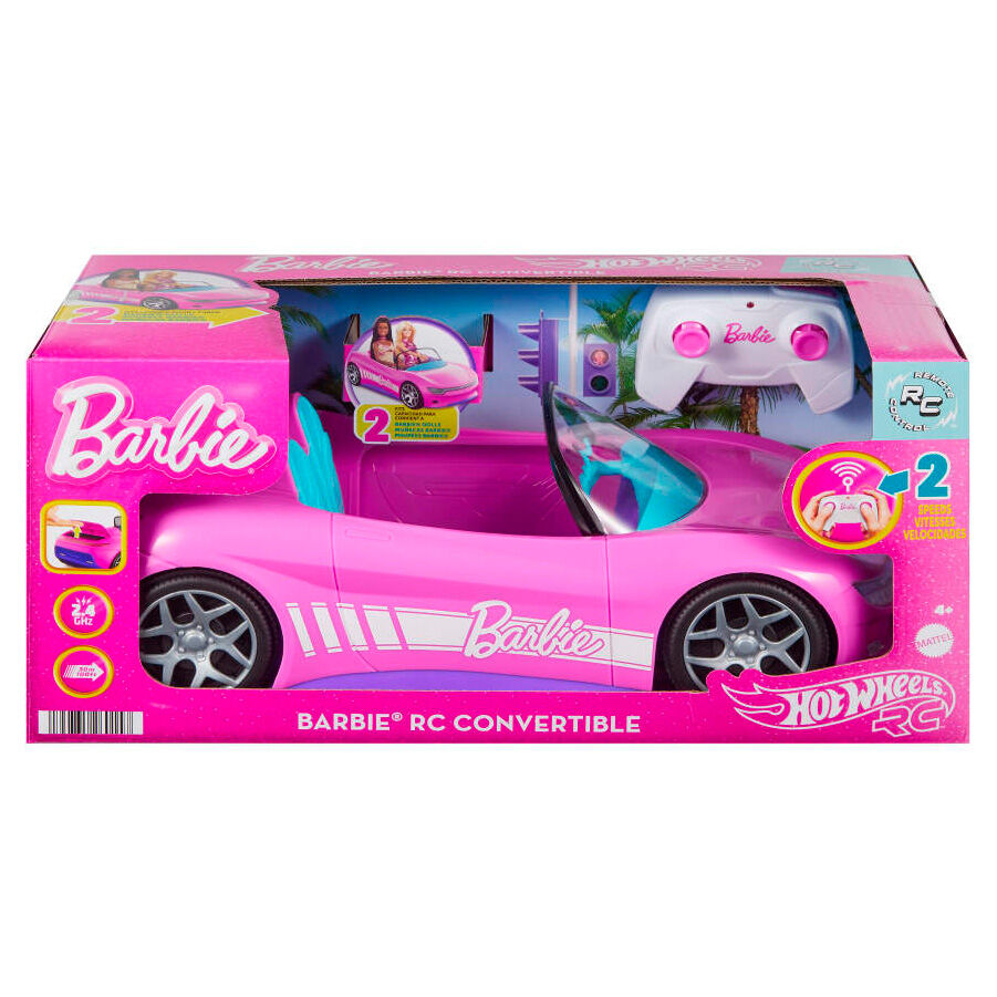 Hot Wheels Barbie radio control Convertible car