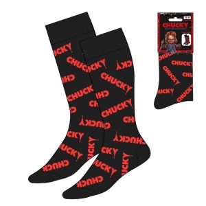 Chucky adult socks