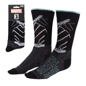 Marvel Black Panther Wakanda adult socks