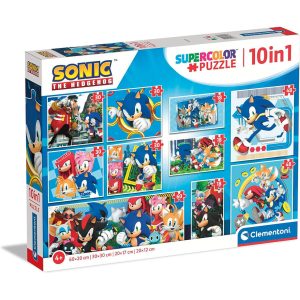 Sonic the Hedgehog puzzle 18+30+48+60pzs