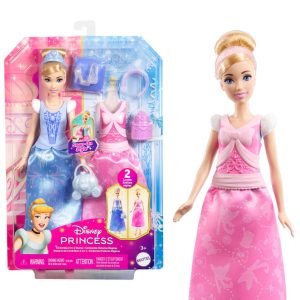 Disney Princess Cinderella 2 in 1 stories doll