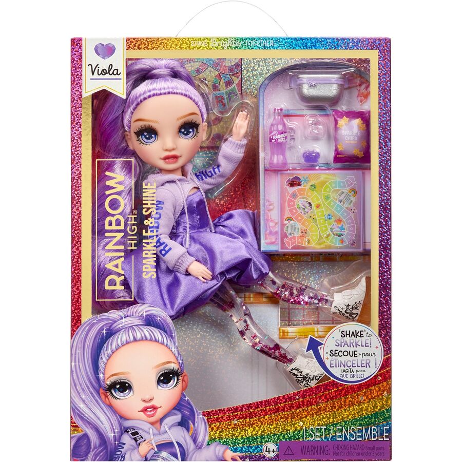 Rainbow High Sparkle & Shine Viola doll