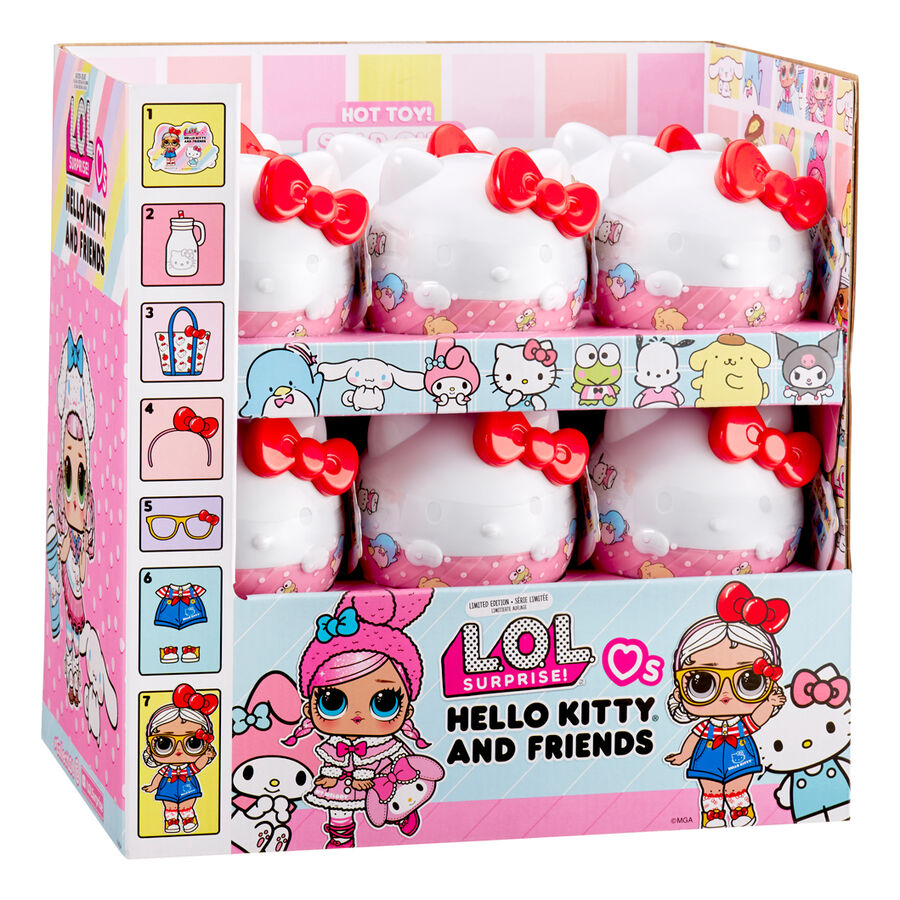 L.O.L. Surprise assorted Loves Hello Kitty Tots & Friends Capsule surprise doll