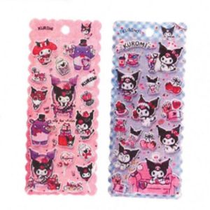 Hello Kitty Kuromi assorted Embossed stickers