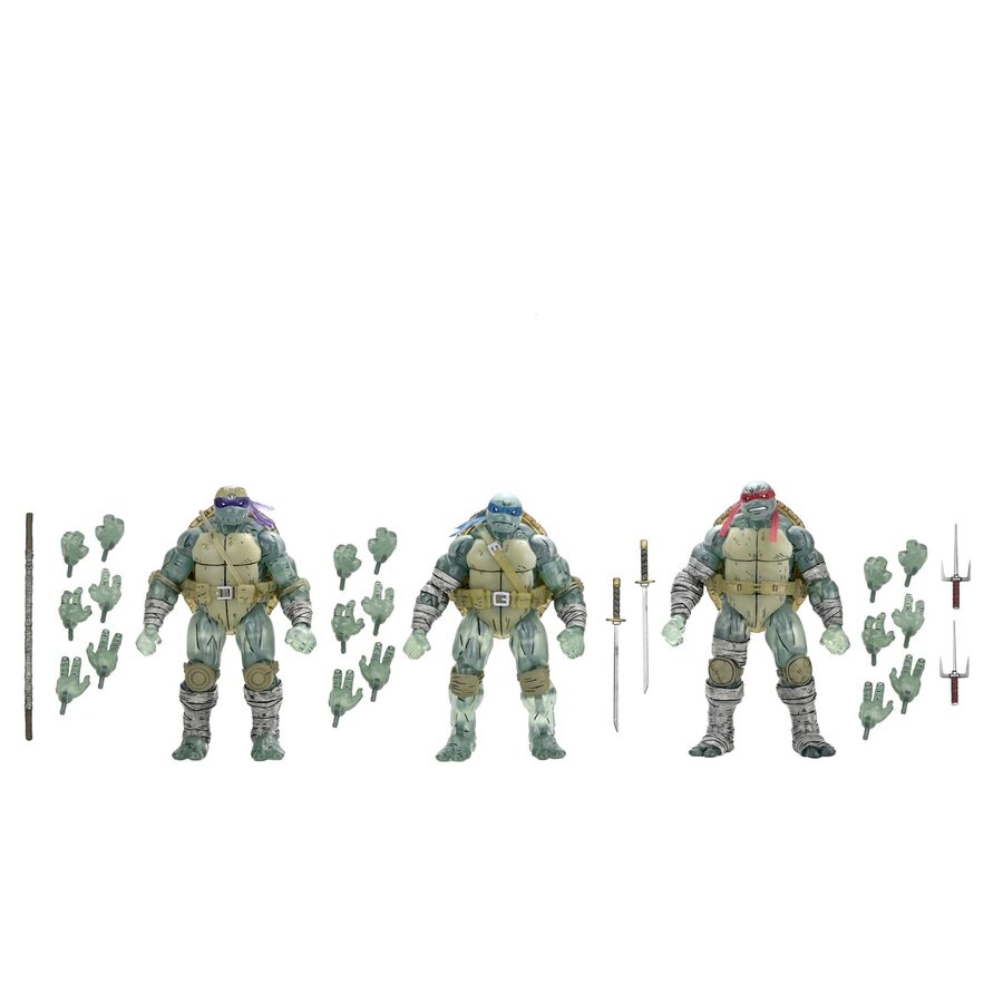 Ninja Turtles The Last Ronin Teenage Mutant Ghost Brothers set 3 figures 18cm - Image 2