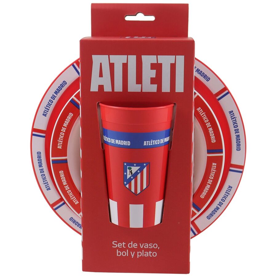 Atletico de Madrid 3pzs Breakfast set