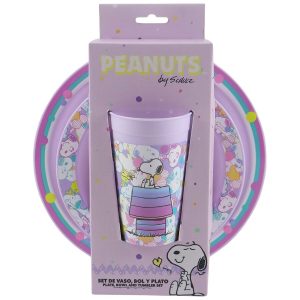 Snoopy 3pzs Breakfast set