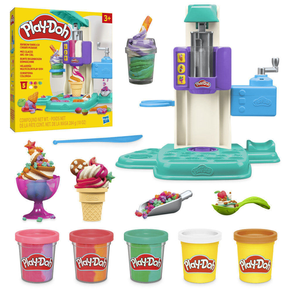 Play-Doh Multicoloured ice cream parlour