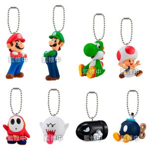 Super Mario Bros assorted surprise envelope keychain figure 2,5cm