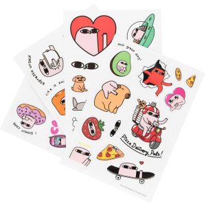 Ketnipz reusable sticker set