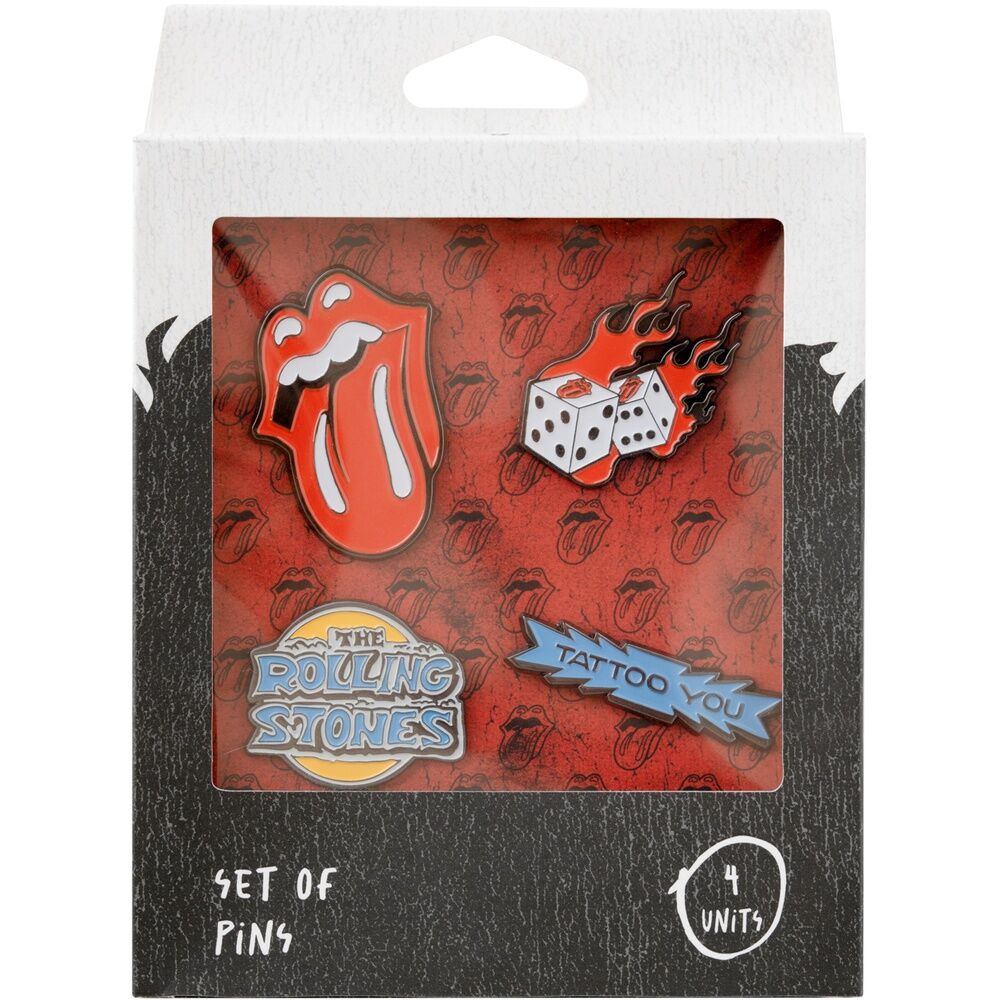 Rolling Stones 4 pin set