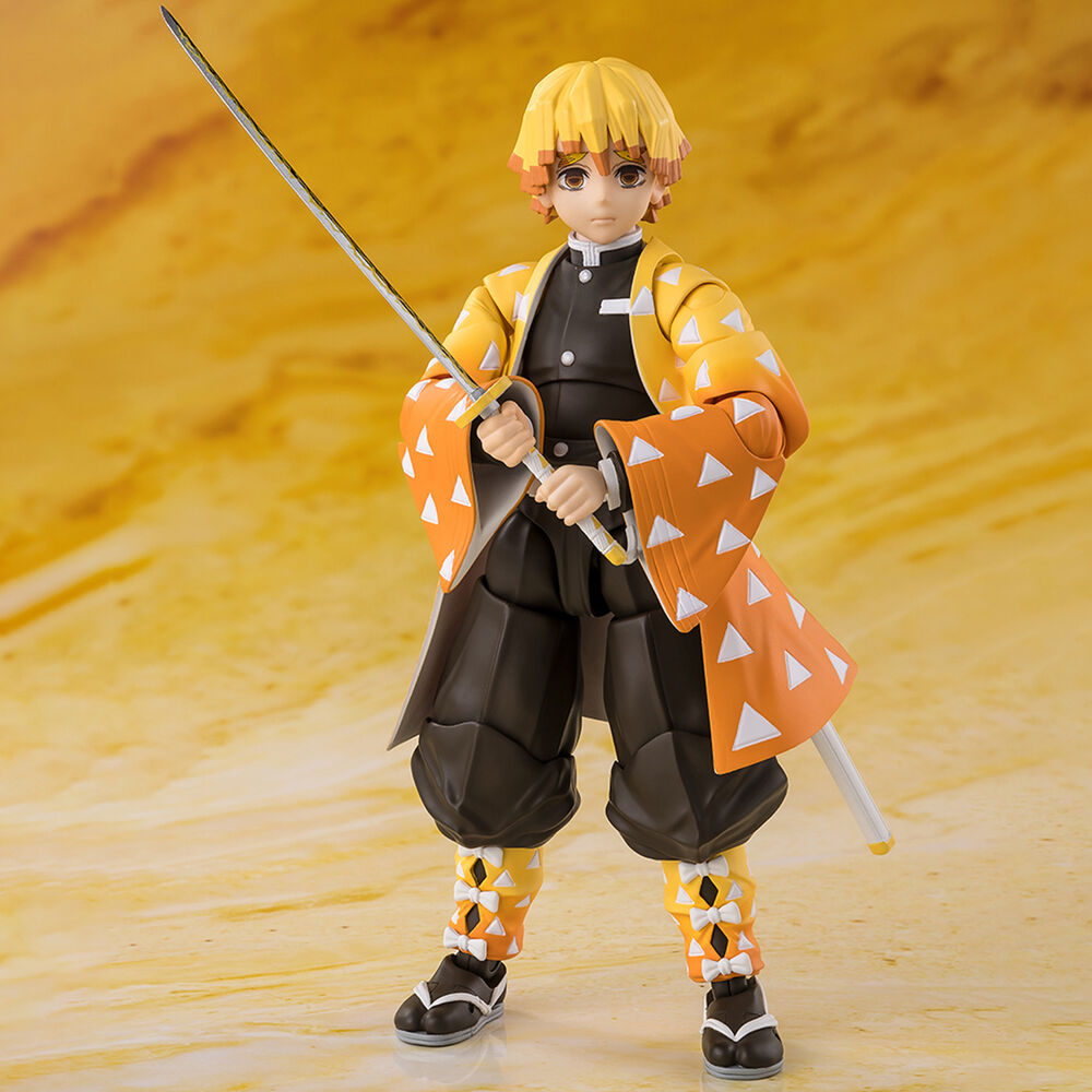 Demon Slayer Kimetsu no Yaiba Zenitsu Agatsuma S.H. Figuarts figure 14cm