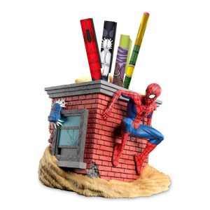 Marvel Spiderman Pencil holders + pencils