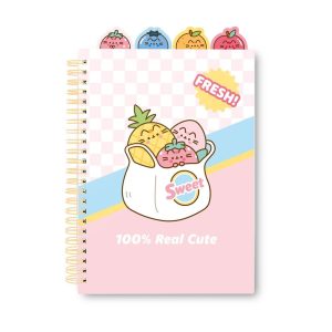 Pusheen Fruits A5 notebook