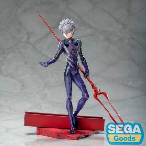 Evangelion 3.0 + 1.0 Thrice Upon a Time Kaworu Nagisa X Spear of Longinus Luminasta figure 21cm