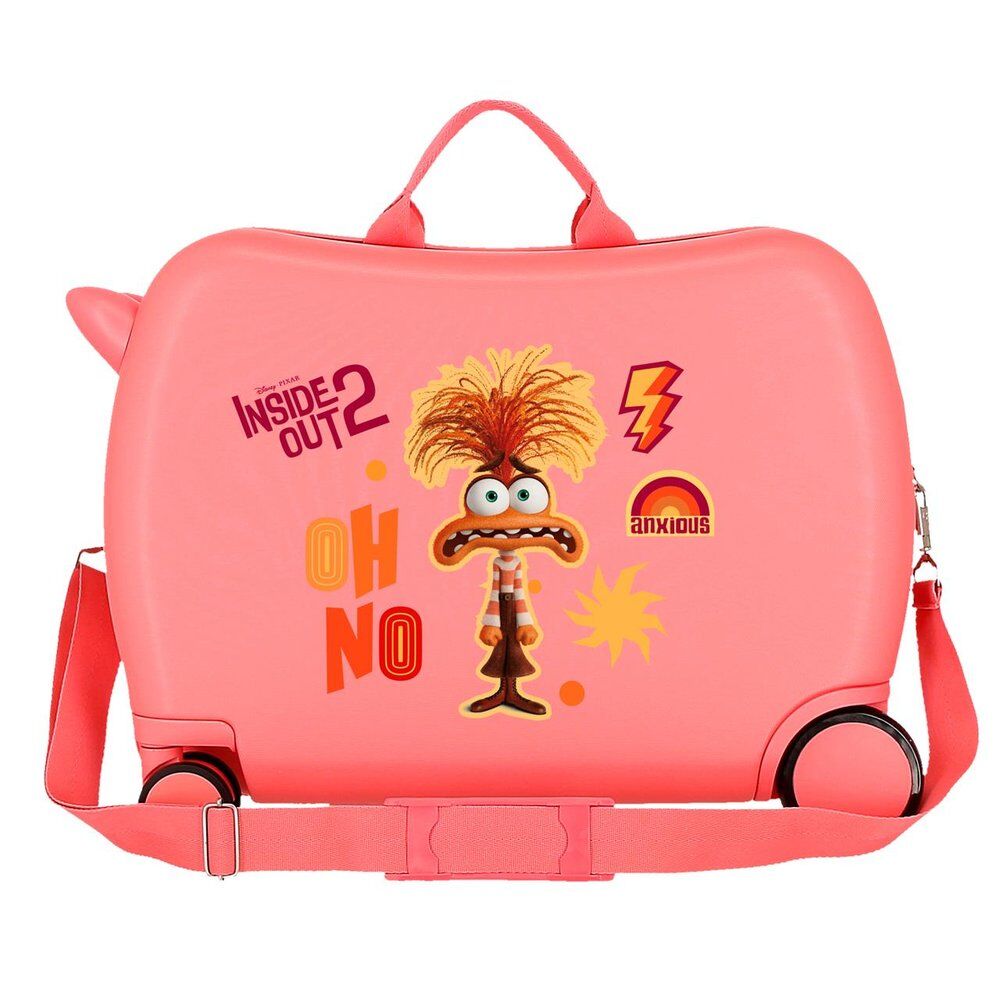 Disney Pixar Inside Out 2 Anxious ABS suitcase 50cm