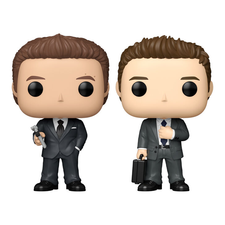 POP pack 2 figures Suits Harvey Specter & Michael Ross