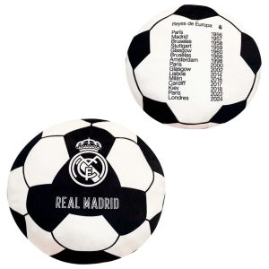 Real Madrid European Kings ball cushion