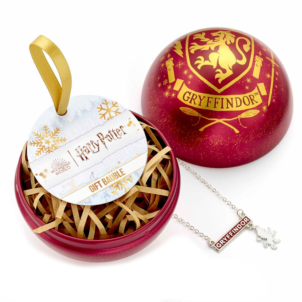 Harry Potter Gryffindor Necklace + Christmas ball - Image 2