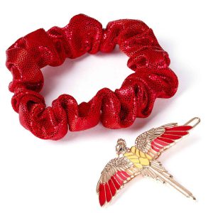 Harry Potter Fawkes Hair accessories set