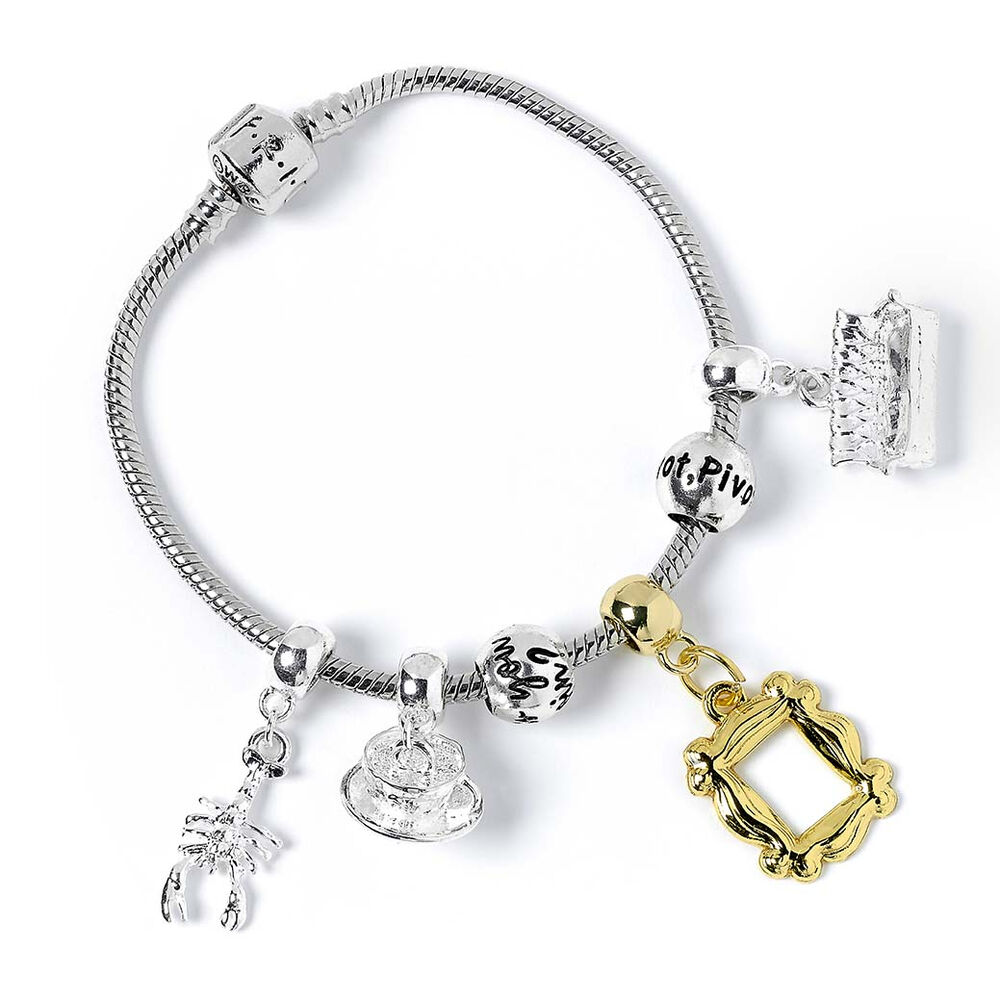 Friends Silver Plated Charm bracelet - Image 2