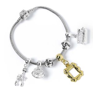 Friends Silver Plated Charm bracelet