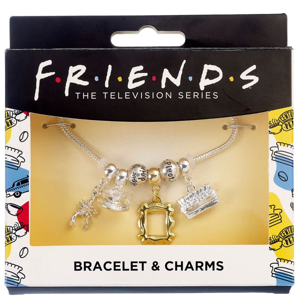 Friends Silver Plated Charm bracelet - Image 3