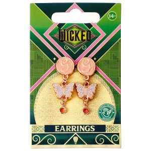 Wicked Glinda Butterfly earrings