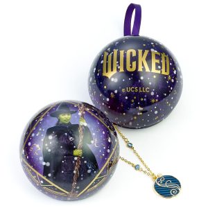 Wicked Elphaba necklace + christmas ball