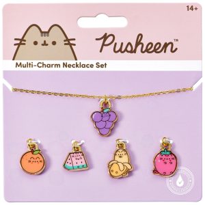 Pusheen Fruits necklace + charms