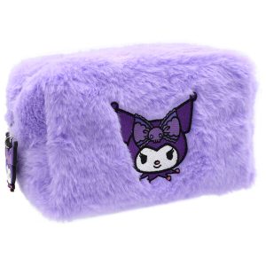 Hello Kitty Kuromi plush vanity case
