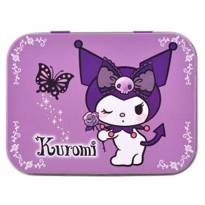 Hello Kitty Kuromi metal band-aid box