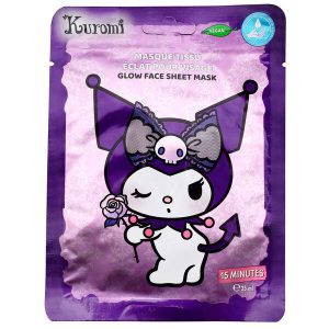 Hello Kitty Kuromi glow face mask
