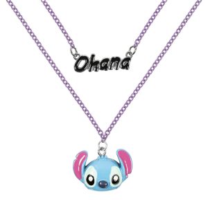 Disney Stitch Set 2 necklaces