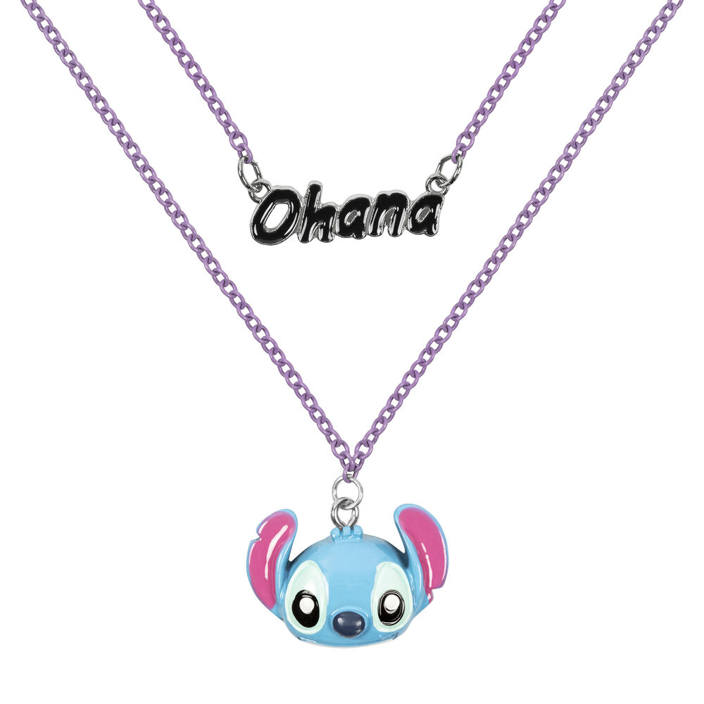 Disney Stitch Set 2 necklaces