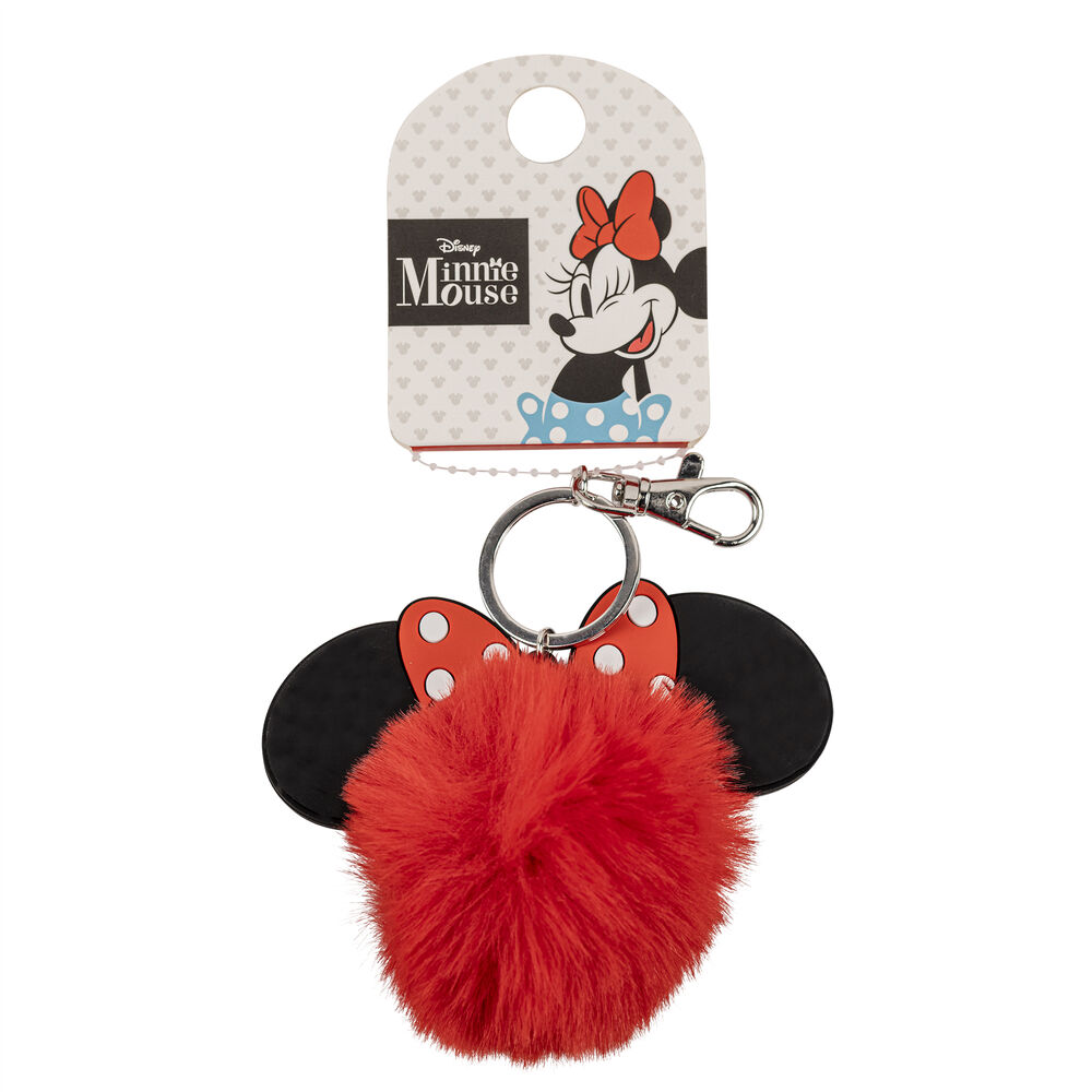 Disney Minnie Pompom keychain - Image 3