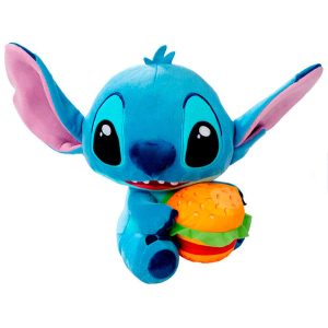 Disney Stitch Hamburger plush toy 25cm