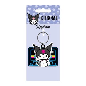 Hello Kitty and Friends Kuromi keychain