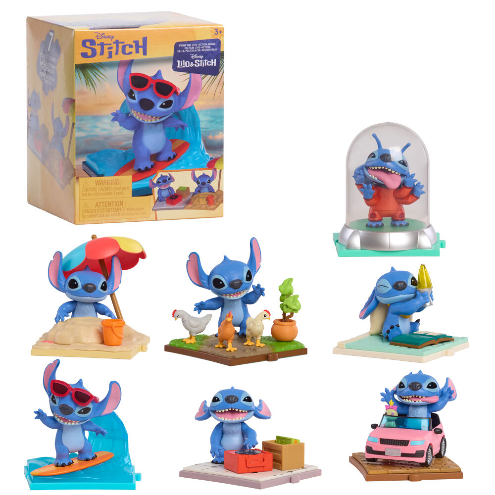 Disney Stitch assorted surprise capsule stage figure