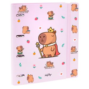 Capibara Majesty Ring binder