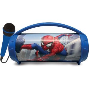 Marvel Spiderman Speaker with bluetooth microphone