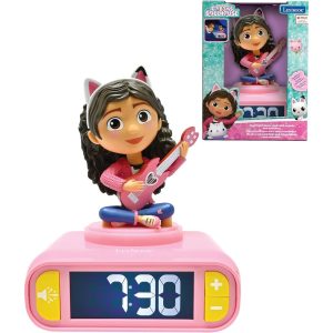 Gabbys Dolls House Digital alarm clock night light