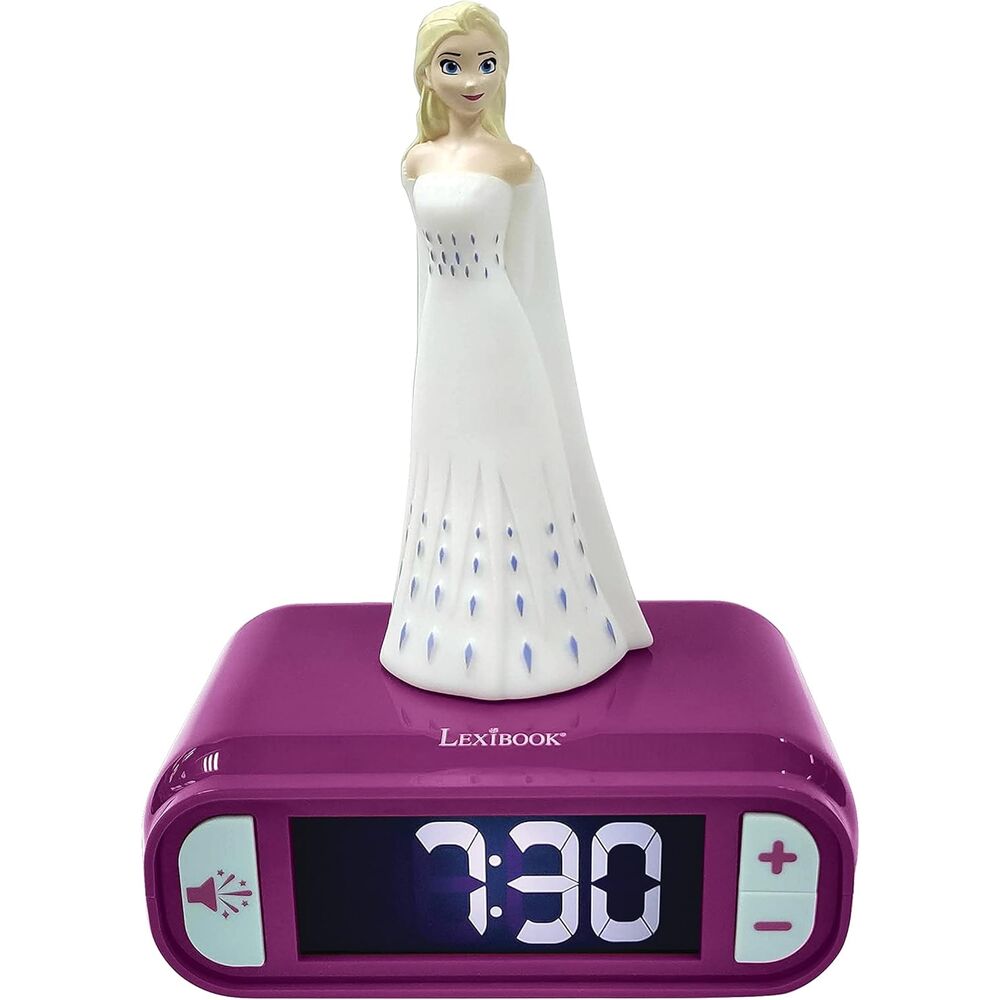 Disney Frozen Elsa Digital alarm clock night light