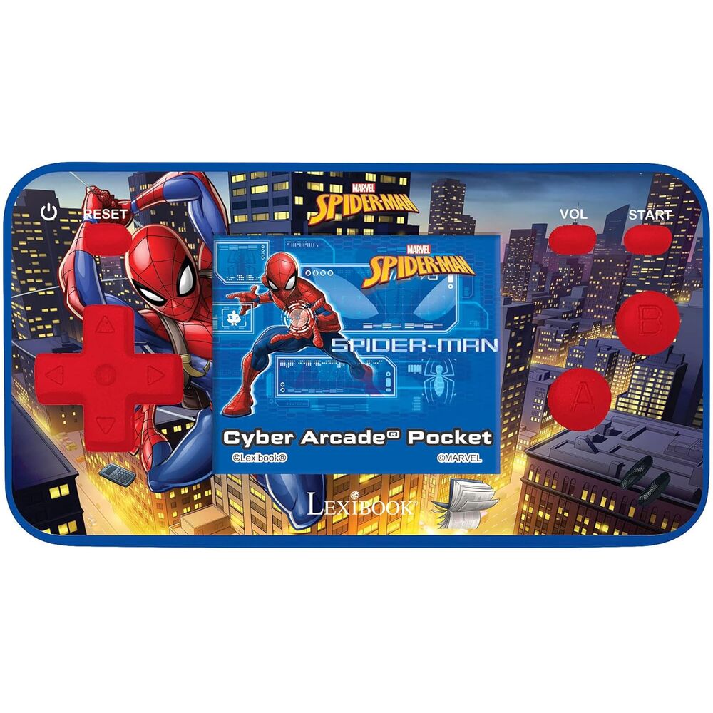 Marvel Spiderman Cyber Arcade Pocket console